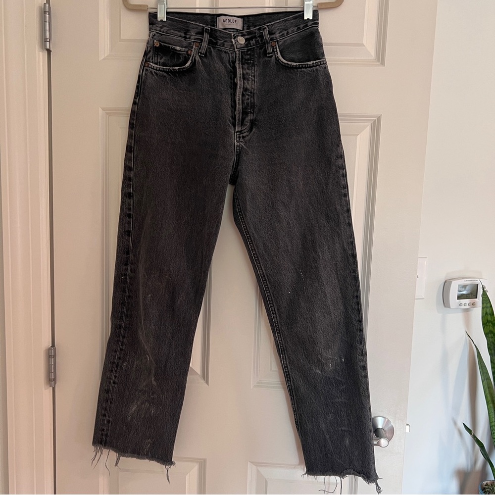 Agolde Charcoal Denim Jeans